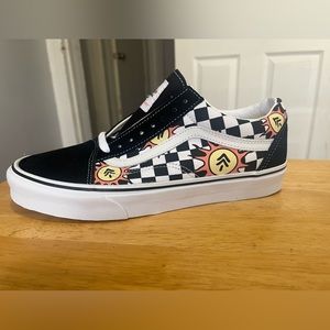 🥑Vans Skate Old Skool Parks Project Black/True White Men’s Size 9